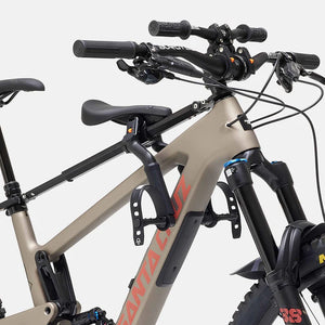 Kids Ride Shotgun Kids Pro Combo MTB Seat & Handlebar Black