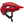 FOX MAINFRAME HELMET AS FLO RED