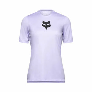 WOMENS FOX RANGER SS JERSEY FOX HEAD LILAC
