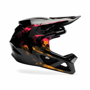 FOX RAMPAGE HELMET KAIROS TANGERINE