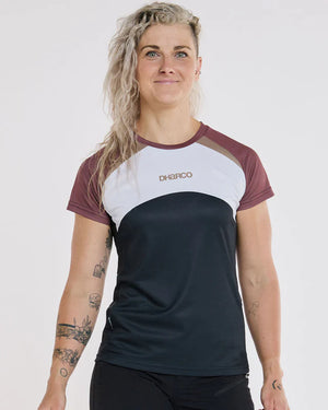 DHARCO WOMENS SHORTS SLEEVE JERSEY / LOTUS