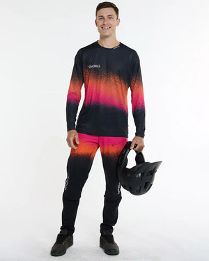 DHARCO MENS RACE JERSEY / BLACK SNAKE
