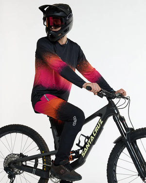DHARCO MENS RACE JERSEY / BLACK SNAKE
