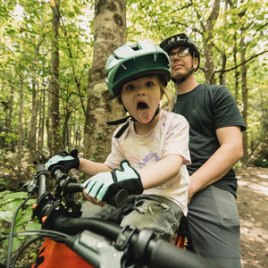 Kids Ride Shotgun Kids Pro Combo MTB Seat & Handlebar Black