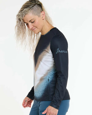 DHARCO WOMENS GRAVITY JERSEY / GOLDEN STREAK