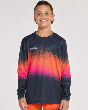 DHARCO YOUTH GRAVITY JERSEY / BLACK SNAKE